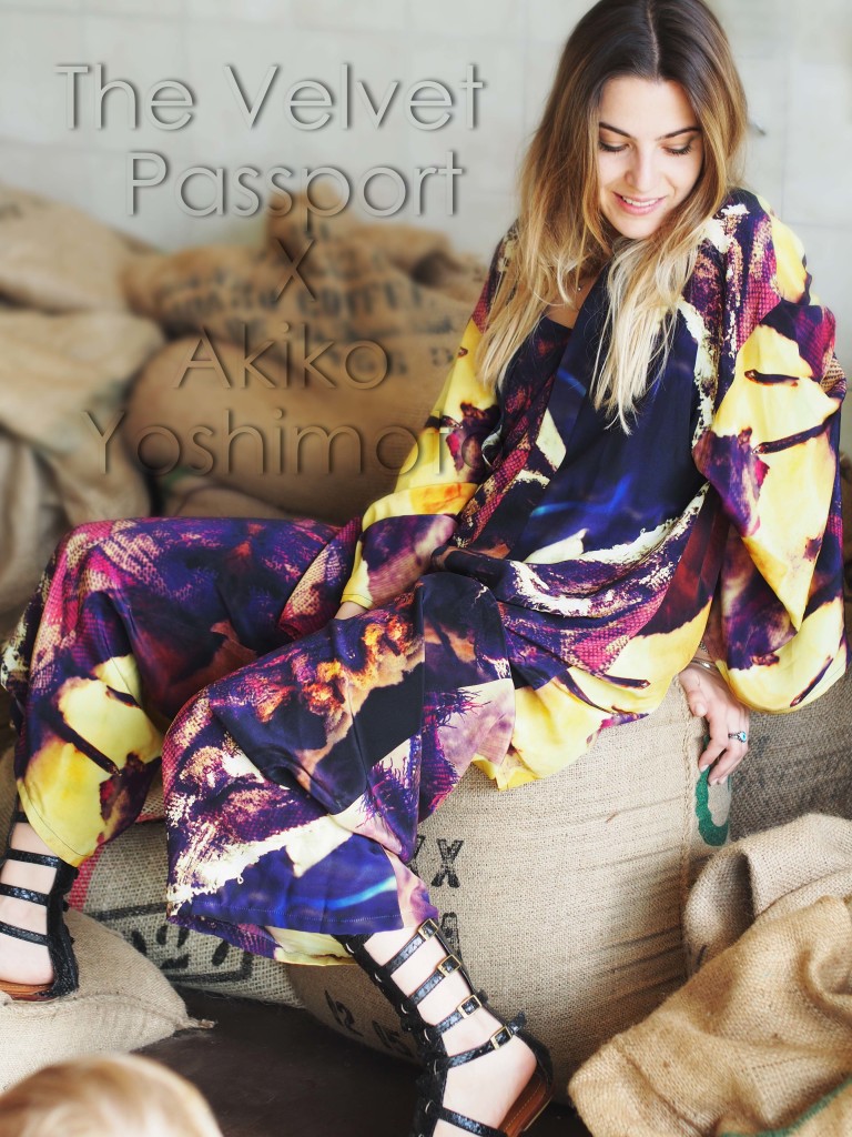 The Velvet Passport x Akiko Yoshimoto