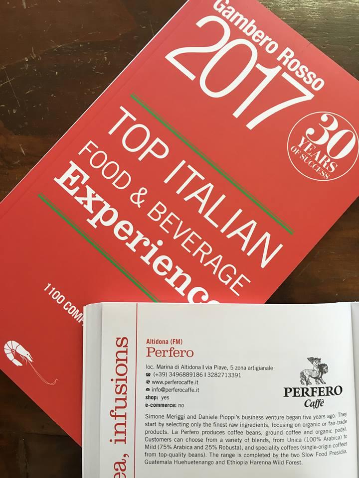 Caffè Guida Top Italian Food experience del Gambero Rosso 2016, 2017